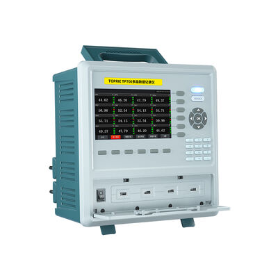 Smart Paperless Recorder RJ45 Temperature Pressure Signal Input Data Acquisition Unit