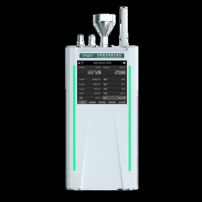 Pm2.5 PM5 PM10 PM0.3 Dust Particle Counter RJ45 4G Multi Parameter Air Particle Size Analyzer